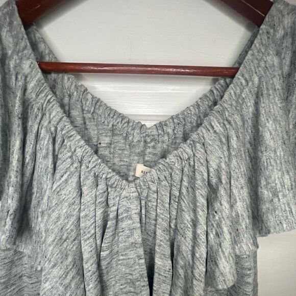 NWTs Rebecca Taylor Linen On/Off Shoulder Top Size Small - Picture 3 of 9